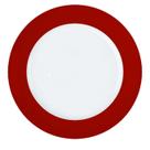 Prato Sobremesa Versa Vermelho Natal 20cm 6un Porcelana Germer