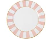 Prato Sousplat Linha Stripe Rosa 34cm 1213 - Alleanza