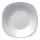 Prato Sousplat Parma 31cm Vidro Temperado Branco Bormioli