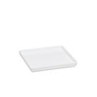 Prato Square 13,5x13,5 cm de Polipropileno Branca Vemplast