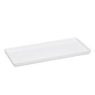 Prato Square Retangular 13,5x27 Branco em Polipropileno Linha Tropical VEM