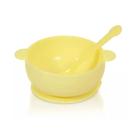 Prato Tigela Infantil Com Ventosa Silicone Antiderrapante