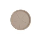 Prato Vasart Para Vaso Redondo Areia - 28 x 3 cm