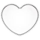 Prato Wolff Coração Pearl Cristal De Chumbo Transparente Prato Wolff Coração Pearl Cristal De Chumbo Transparente