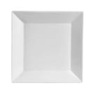 Prato Yanco ML-106 Porcelana Quadrado Branco 15 cm Kit com 36 Unidades