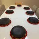 Pratos de Barro Capixaba Kit com 8 Unidades Mesa Posta Rústica Artesanal Louça Decorativa Cozinha Brasileira