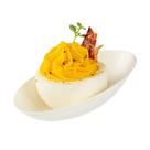 Pratos de degustação descartáveis Restaurantware Pulp Safe 100 unidades