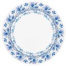 Pratos de papel Charmount Large de 10 polegadas, 100 unidades, descartáveis, azuis
