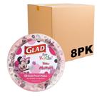 Pratos de papel Glad para crianças Disney Mickey & Friends 21 cm 40 quilates Pratos de papel Glad para crianças Disney Mickey & Friends 21 cm 40 quilates