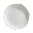 Pratos De Sobremesa 20cm Orgânico Orion Cerâmica Off White