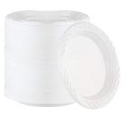 Pratos de sobremesa de plástico descartáveis PLASTICPRO 15 cm 200 unidades