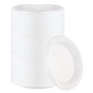 Pratos de sobremesa de plástico descartáveis PLASTICPRO 6 polegadas 800 ct