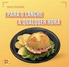Pratos Descartáveis para Lanche - 20 unidades
