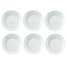 Pratos Fundos Duralex Opaline Menu 23cm 6 Unidades - Nadir 5843