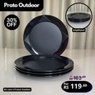 Pratos outdoor kit com 4 pratos Tupperware original