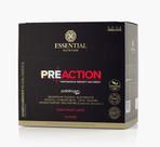 Pre Action Energy Drink Pré-Treino Vegano (540g - 20 Saches) - Essential Nutrition Sabor:Maça
