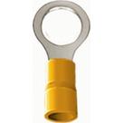 Pre-Isolado Crimper Anel 4,0/6,0 Amarelo M10 Tp2310 100pcs An2453 Pre-Isolado Crimper Anel 4,0/6,0 Amarelo M10 Tp2310 100pcs An2453
