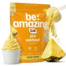 Pré-treino BE AMAZING Vegano 125 mg de Cafeína Sabor Abacaxi