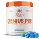 Pré-treino Boosted Energy Genius, pré-treino, 20 doses sem cafeína