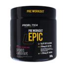 Pré Treino Epic Frutas Vermelhas 300g Força e Resistência Probiótica