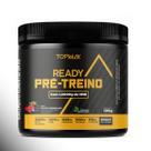 Pré treino ready com HMB e cafeína 195g topway suplemento em pó frutas vermelhas