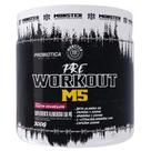 Pré Workout M5 300g Suplemento Alimentar Sabor Frutas Vermelhas Linha de Pré Treino Monster Probiotica