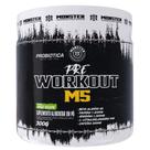 Pré Workout M5 300g Suplemento Alimentar Sabor Maçã Verde Linha de Pré Treino Monster Probiotica