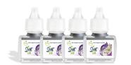 Preenchimento aromático de purificador de ar, sálvia e lavanda com 4 recargas Preenchimento aromático de purificador de ar, sálvia e lavanda com 4 recargas