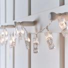 Pregador LED decorativo 12 Lâmpadas Led - 02 metros