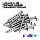 Prego 10x10 Aço Temperado Niquelado Com Cabeça 500 Unidades