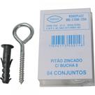 Prego Aco Romeplast Com Cabeca 18X27 (3,40X62mm) (3,40X62mm) Cartela Com 06 Pecas