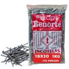 Prego Com Cabeça Chata Polido 18x30 1kg 175Un 7cm Construção
