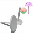 prego p/ Bico De Confeitar pétala rosa COR:BRANCO