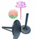prego p/ Bico De Confeitar pétala rosa COR:PRETO