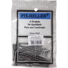 Prego Polido C/Cabeça 15X15 (2,40X34mm) 75Grs - Kit C/10 Pacotes