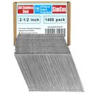 Pregos de Acabamento SimCos 16 Gauge 20 Angulados 6,5 cm Pacote com 1400 Unidades Pregos de Acabamento SimCos 16 Gauge 20 Angulados 6,5 cm Pacote com 1400 Unidades