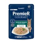 Premier Gourmet Gatos Cast Frango 70G Premier Gourmet Gatos Cast Frango 70G