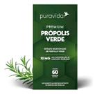Premium Própolis Verde 10mg Alto Teor 60 Cápsulas Pura Vida
