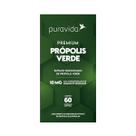 Premium Própolis Verde Extrato de Própolis 60 Cápsulas Puravida
