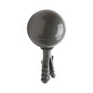 Prendedor Batedor Bola de Borracha Para Porta Batente Amortecedor Sforplast Prendedor Batedor Bola de Borracha Para Porta Batente Amortecedor Sforplast