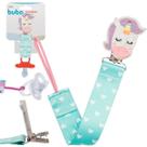 Prendedor Clipe Chupeta Bico Bebe Infantil Universal Unissex Girafa