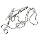 Prendedor De Babador Odontológico Bolinha Metal Jacaré 1 Unidade Mac Dental
