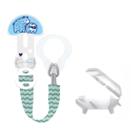 Prendedor de Chupeta Clip it & Cover 0+ Meses Azul MAM