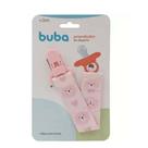 Prendedor de chupeta ursinho rosa - buba