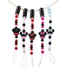 Prendedor de chupetas Presilha com Mordedor Mickey Disney