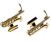 Prendedor de Hinário / Partituras Saxofone Baritono Par - Flash de Ouro Prendedor de Hinário / Partituras Saxofone Baritono Par - Flash de Ouro