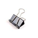 Prendedor de Papel 3/4" 19mm 60 Folhas Preto - Sertic