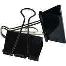 Prendedor de Papel Jocar Binder 15MM Preto - Pote com 60 Unidades