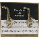 Prendedor de partitura clipets - saxofone