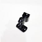 Prendedor De Porta Fixador Trava Resistente Preto